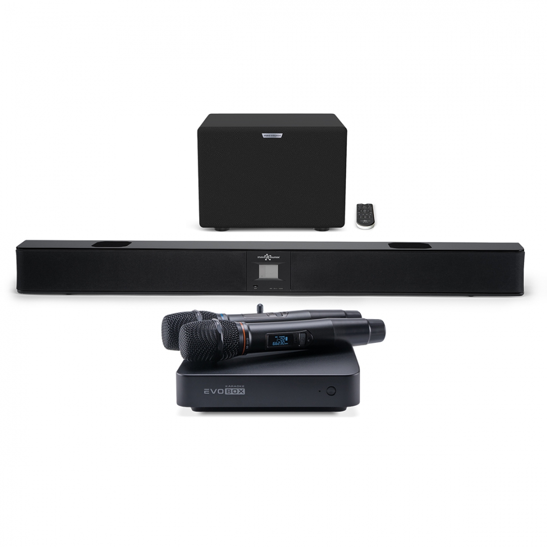 караоке-комплект EVOBOX Plus + EvoSound Bar (саундбар с караоке) в Пыть-Яхе