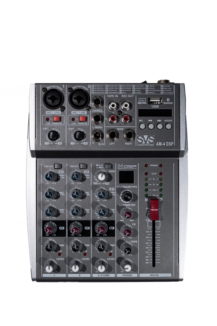 SVS Audiotechnik mixers AM-4 DSP Аналоговый микшерный пульт, 4-канала в Пыть-Яхе