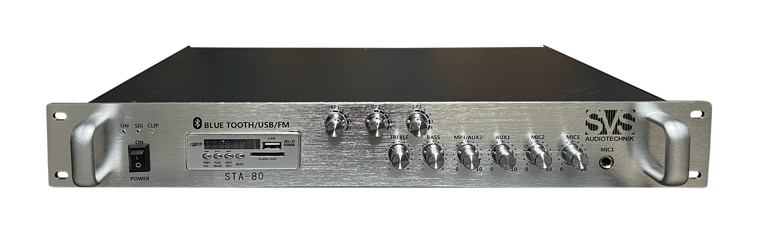 SVS Audiotechnik STA-80 Микшер-усилитель для систем Public Address в Пыть-Яхе