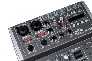 SVS Audiotechnik mixers AM-4 DSP Аналоговый микшерный пульт, 4-канала в Пыть-Яхе